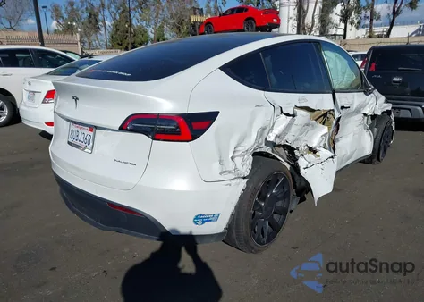 2021 Tesla Model Y Long Range Dual Motor All-Wheel Drive from USA, damaged, VIN 5YJYGDEE6MF090644